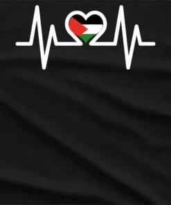 Free Palesting Heart Beats T-Shirt