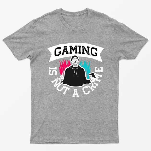 Sport Grey Game Is Not A Crime T-Shirt