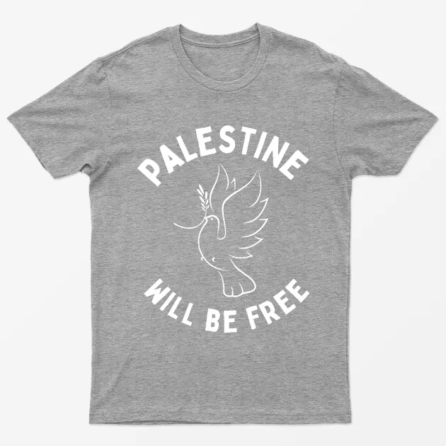Sport Grey Gaza Will Be Free Graphic T-Shirt