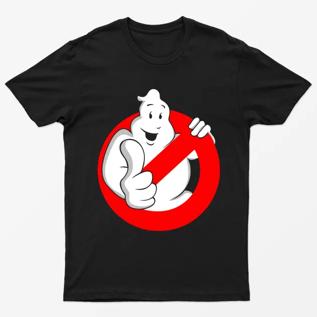 Black Ghostbusters Halloween T-Shirt