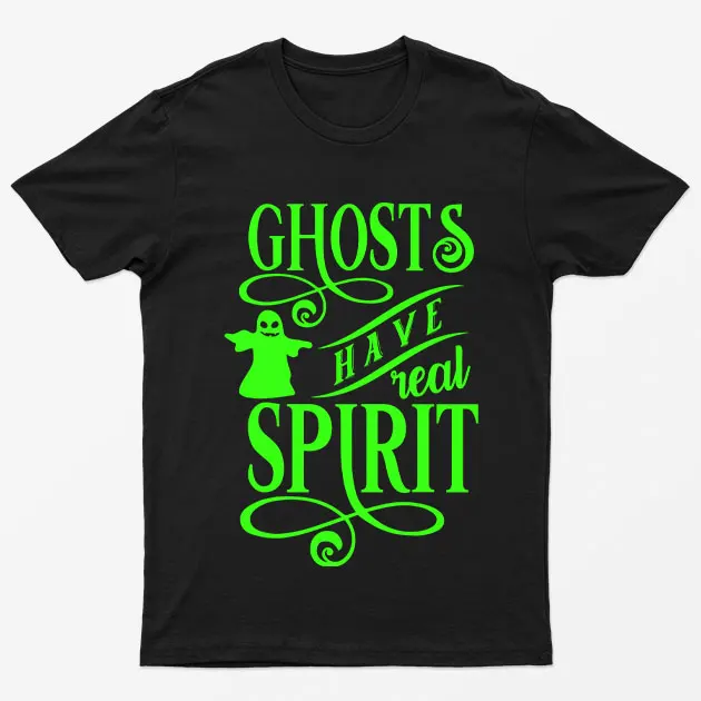 Black Ghosts Have Real Spirit T-Shirt