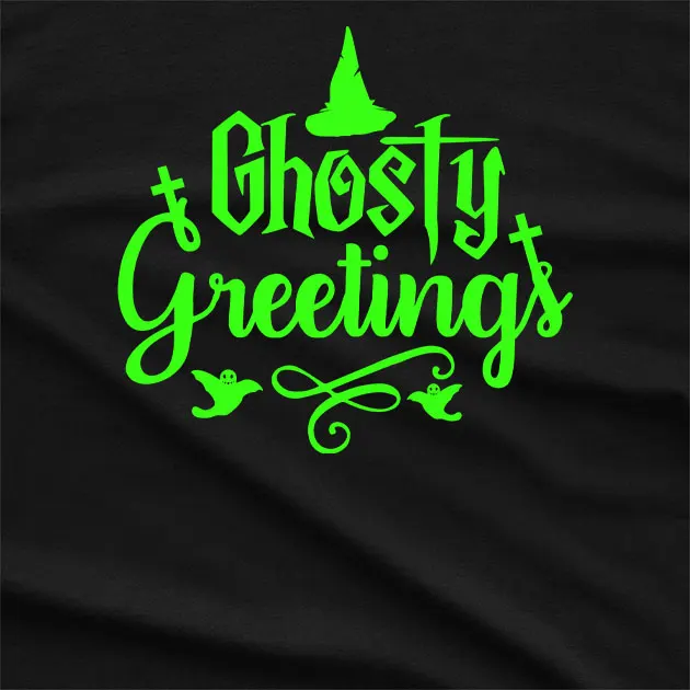 Glowing Ghosty Greetings T-Shirt