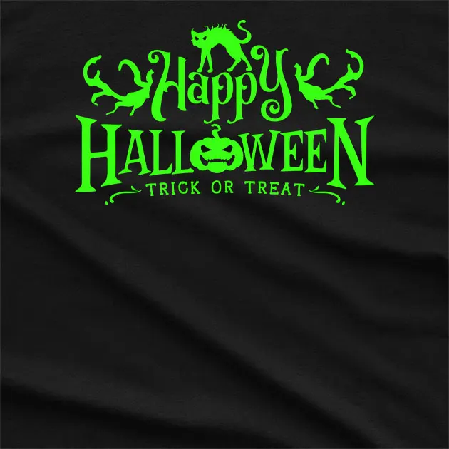 Glowing Halloween Trick or Treat T-Shirt