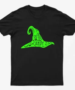 Black Glowing Out of Candy T-Shirt