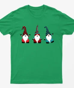 Irish Green Gnomes Christmas T-Shirt