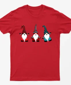 Red Gnomes Christmas T-Shirt