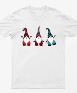 White Gnomes Christmas T-Shirt