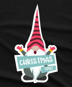 Gnomes Its Christmas Time T-Shirt