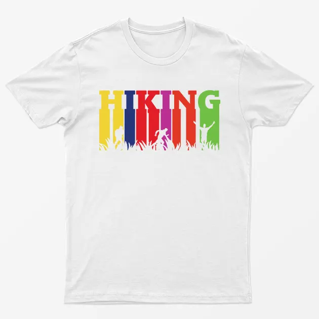 White Happiness Is A Day Spent Hicking T-Shirt