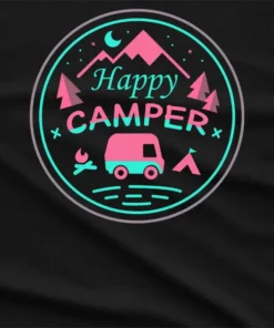Happy Camper Graphic T-Shirt