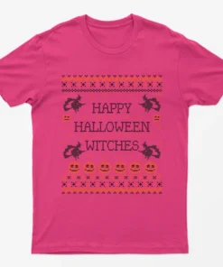 Heliconia Happy Halloween Witches T-Shirt