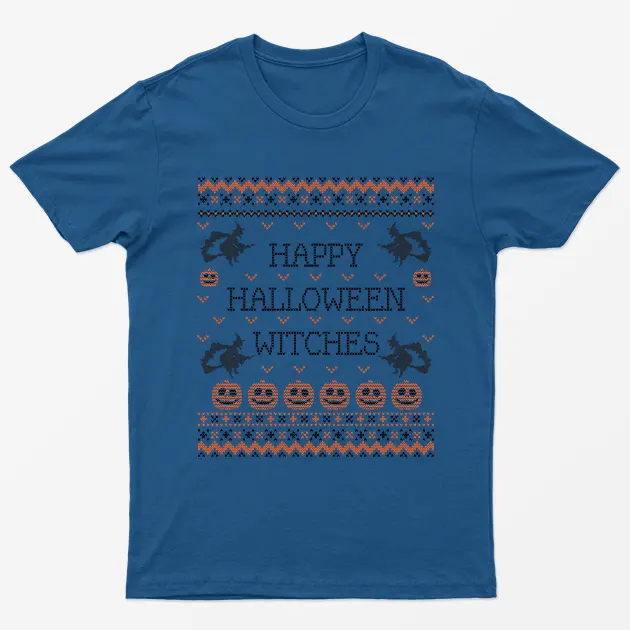 Royal Happy Halloween Witches T-Shirt