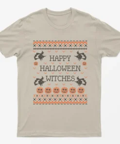 Sand Happy Halloween Witches T-Shirt