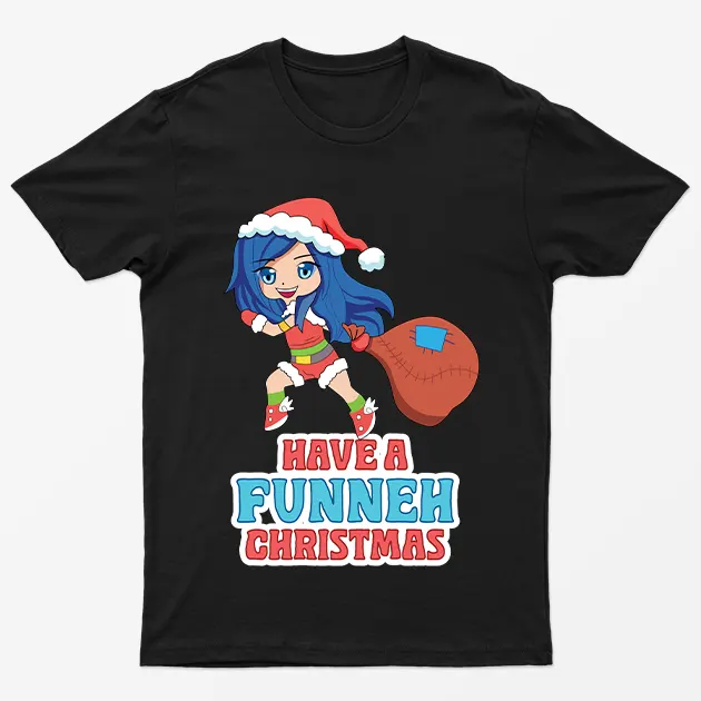 Black Have A Funneh Christmas T-Shirt