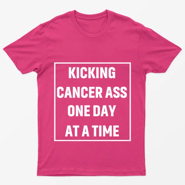 Heliconia Breast Cancer Fighter Quote T-Shirt