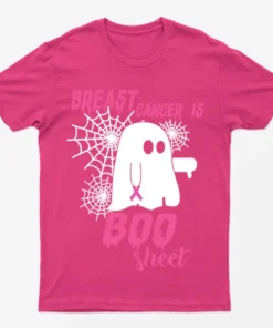 Heliconia Breast Cancer is Boo Sheet T-Shirt