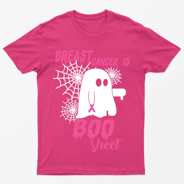 Heliconia Breast Cancer is Boo Sheet T-Shirt