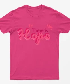 Heliconia Hope Breast Cancer Awareness T-Shirt