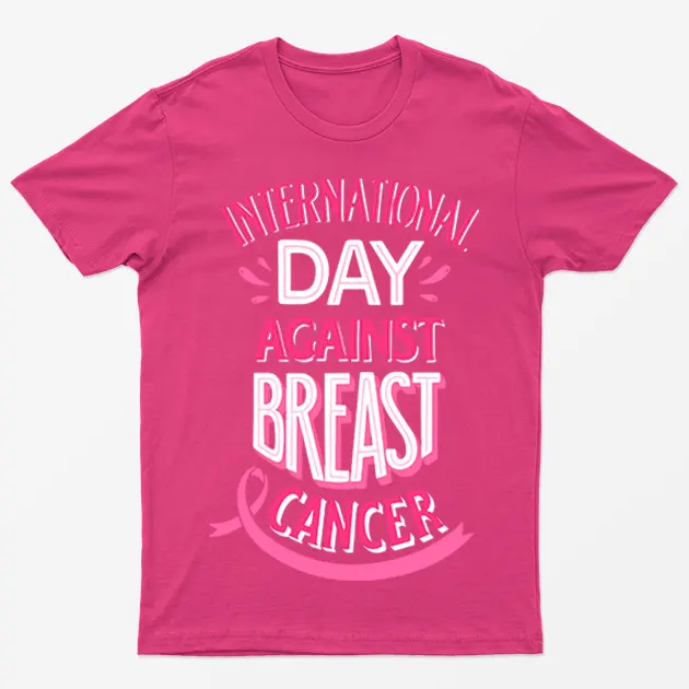 Heliconia International Day Against Breast Cancer T Shirt