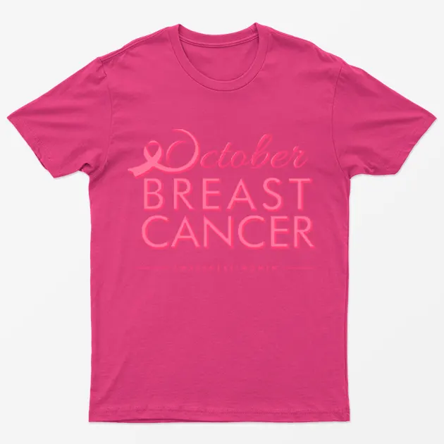 Heliconia Month of Breast Cancer Awareness T-Shirt