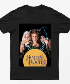 Black Hocus Pocus Halloween T-Shirt