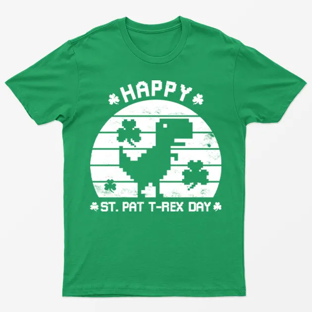 Irish Green Happy St Patrick's Day Funny T-Shirt
