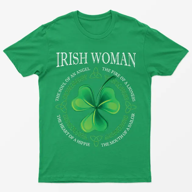 Irish Green Irish Women Graphic T-Shirt