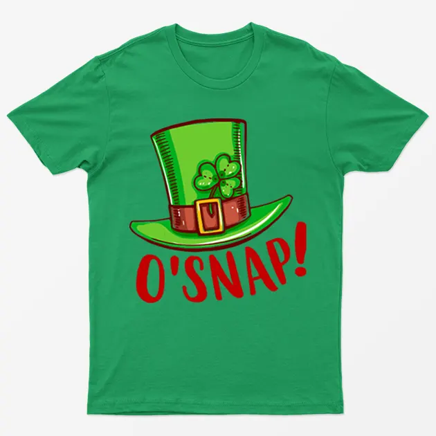 Irish Green O'snap! Hat Patrick's Day T-Shirt