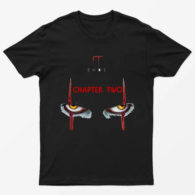 Black IT Ends Chapter Two Halloween T-Shirt