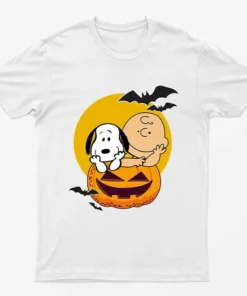 White Its Charlie Brown Halloween T-Shirt