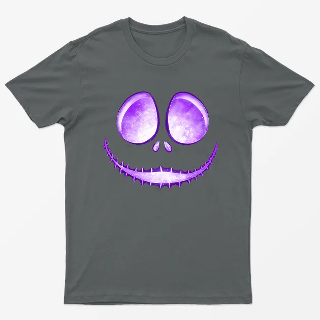 Charcoal Jack Skellington Laugh T-Shirt