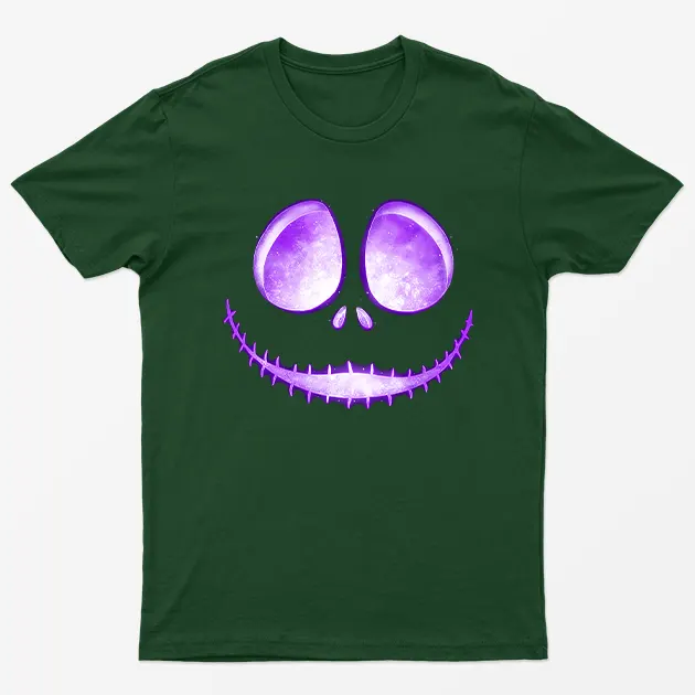 Forest Green Jack Skellington Laugh T-Shirt