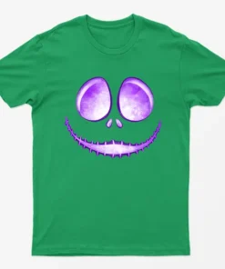 Irish Green Jack Skellington Laugh T-Shirt