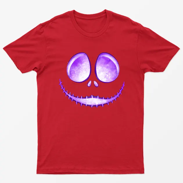 Red Jack Skellington Laugh T-Shirt