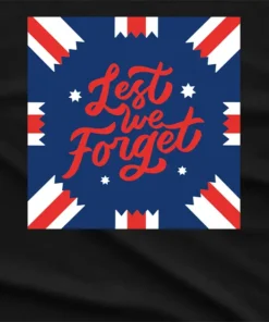 Lest We Forget Union Jack T-Shirt