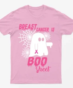 Light Pink Breast Cancer is Boo Sheet T-Shirt