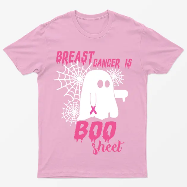 Light Pink Breast Cancer is Boo Sheet T-Shirt