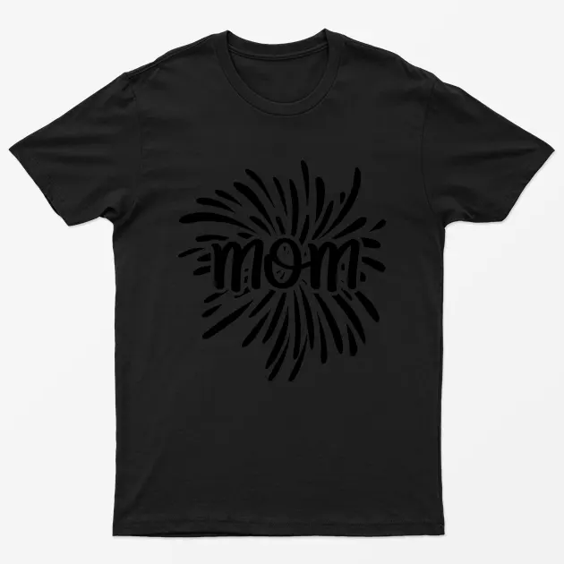 Black Love Mom Graphic T-Shirt