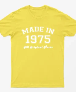 Daisy Made in 1975 All Original Parts T-Shirt