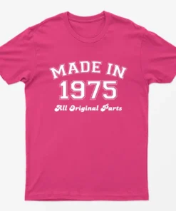 Heliconia Made in 1975 All Original Parts T-Shirt