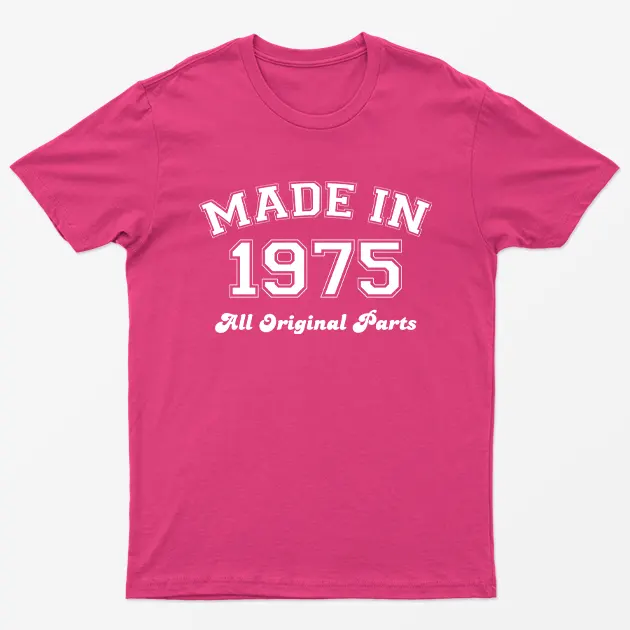 Heliconia Made in 1975 All Original Parts T-Shirt