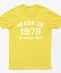 Daisy Made in 1978 All Original Parts T-Shirt
