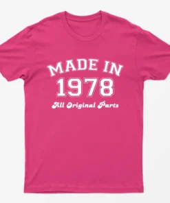 Heliconia Made in 1978 All Original Parts T-Shirt