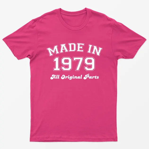 Heliconia Made in 1979 All Original Parts T-Shirt
