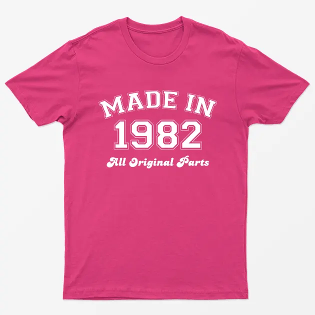 Heliconia Made in 1982 All Original Parts T-Shirt