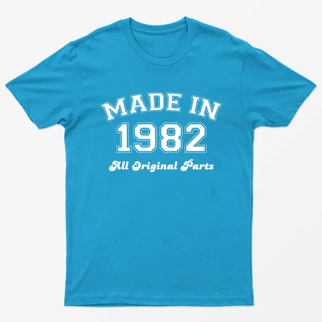 Sapphire Made in 1982 All Original Parts T-Shirt
