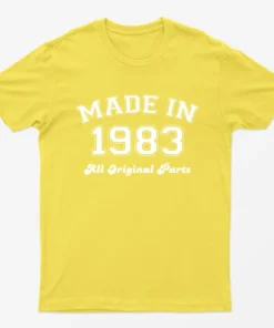 Daisy Made in 1983 All Original Parts T-Shirt