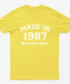 Daisy Made in 1987 All Original Parts T-Shirt