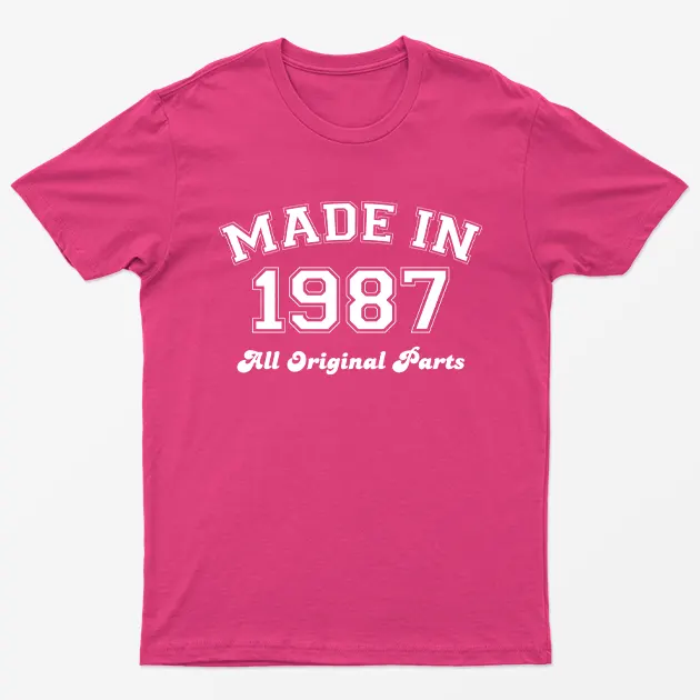 Heliconia Made in 1987 All Original Parts T-Shirt