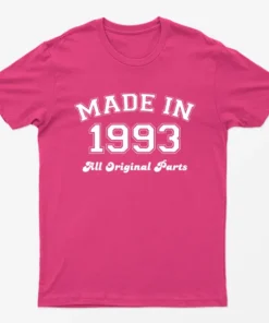 Heliconia Made in 1993 All Original Parts T-Shirt